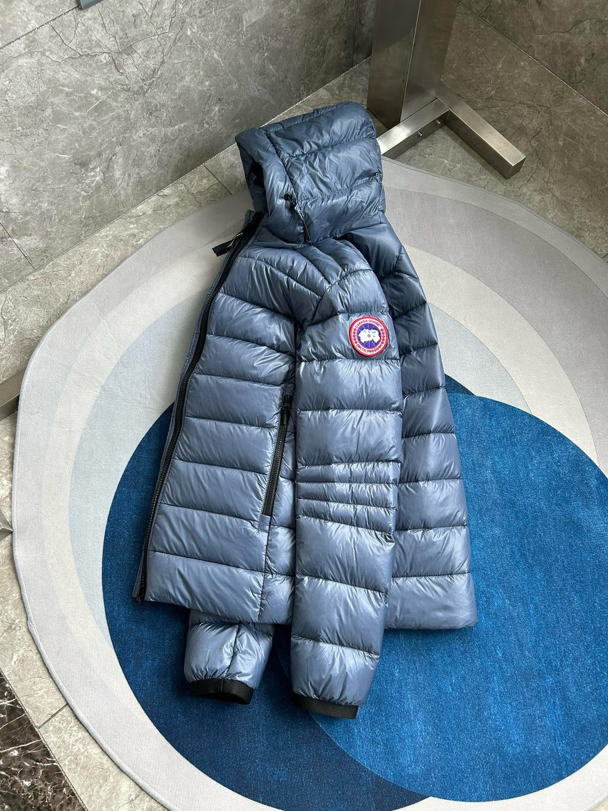 Canada Goose Crofton Down Hoody Ozone Blue